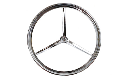 Wyatt Gatling 20-0341 7 Inch Bullet Style Chrome Headlamp Trim