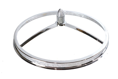 Wyatt Gatling 20-0341 7 Inch Bullet Style Chrome Headlamp Trim