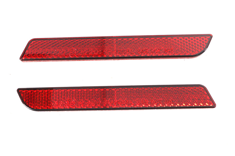 Wyatt Gatling Rear Red Reflector Set for Struts - Harley Davidson XL 1992-2001