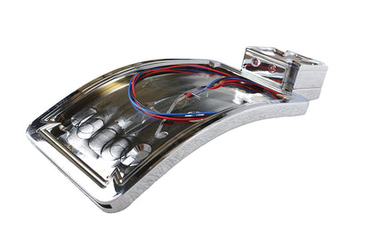 Wyatt Gatling Chrome Maltese LED Tail Lamp License Plate Assembly Part #76198T
