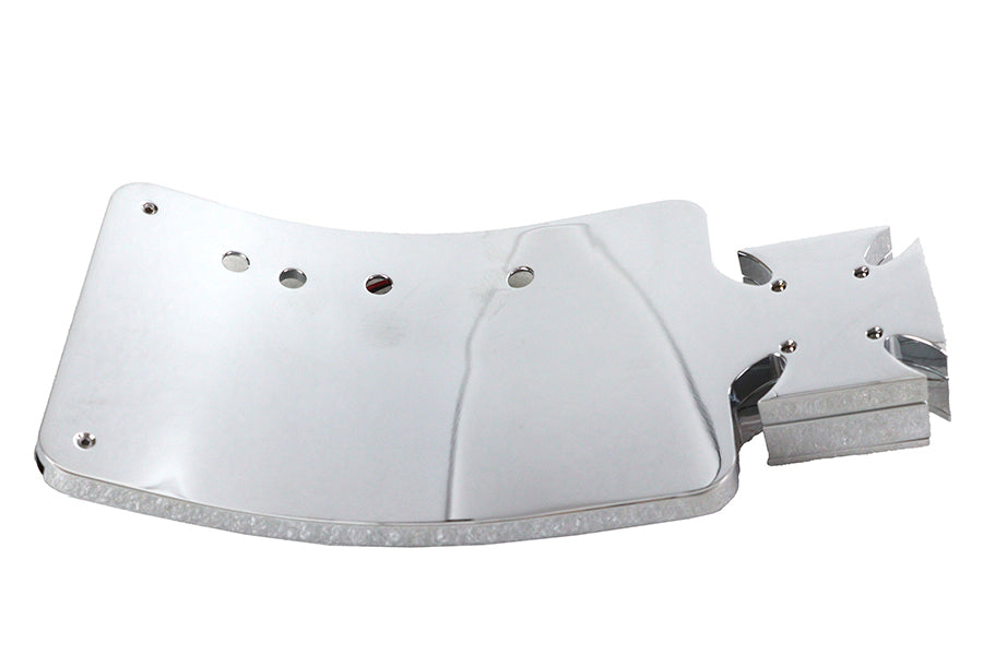 Wyatt Gatling Chrome Maltese LED Tail Lamp License Plate Assembly Part #76198T