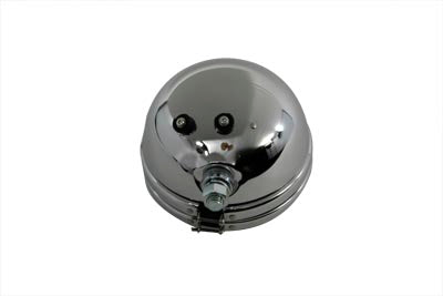 V-Twin Replica 5-3/4 Inch Round Chrome Headlamp for Harley Davidson Models