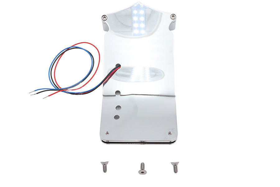 Wyatt Gatling Part 76085DT Tail Lamp and License Plate Set Diamond Style for Motorcycles
