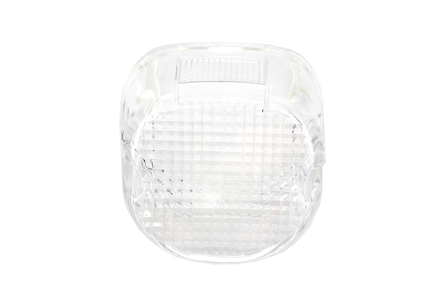 Wyatt Gatling 12-0416C Tail Lamp Lens Laydown Style Clear for Harley Davidson FLT