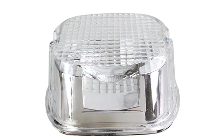 Wyatt Gatling 12-0416DC Clear Laydown Horizontal Tail Lamp Lens for Harley Davidson FLT
