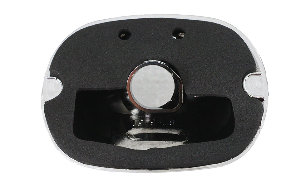 Wyatt Gatling 12-0416DC Clear Laydown Horizontal Tail Lamp Lens for Harley Davidson FLT