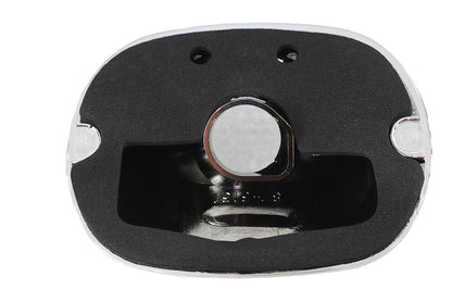 Wyatt Gatling 12-0416DC Clear Laydown Horizontal Tail Lamp Lens for Harley Davidson FLT