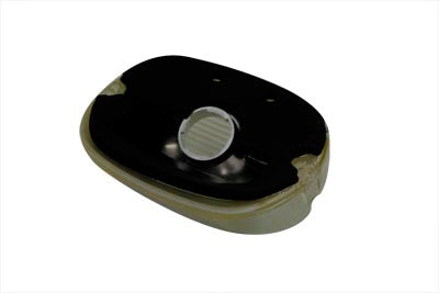 Wyatt Gatling 12-0417C Clear Laydown Style Tail Lamp Lens for Harley Davidson FLT