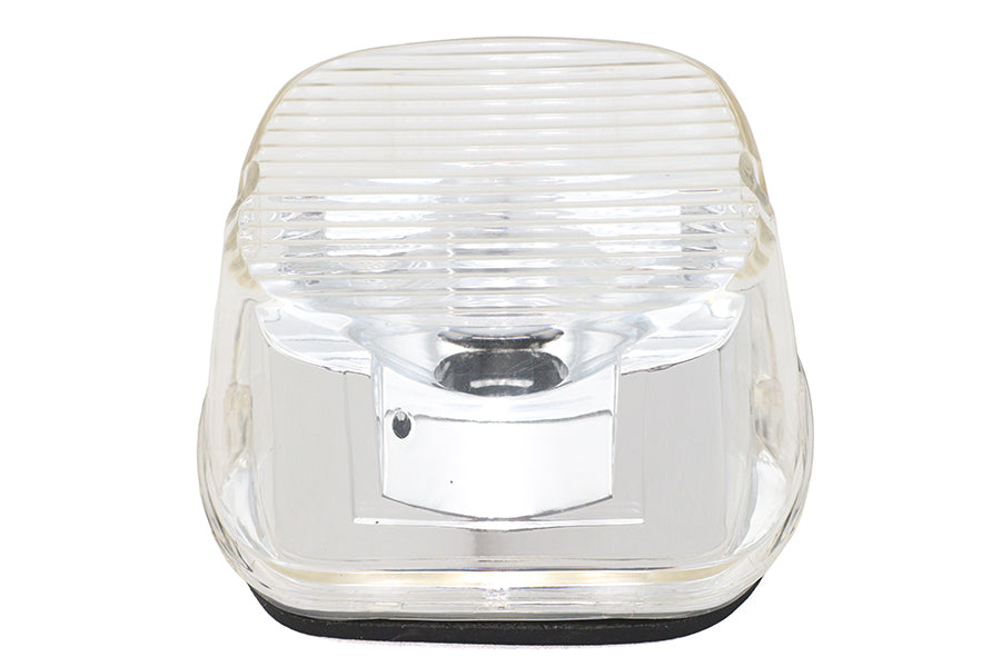 Wyatt Gatling Part 12-0417DC Tail Lamp Lens Laydown Style Clear for Harley Davidson FLT