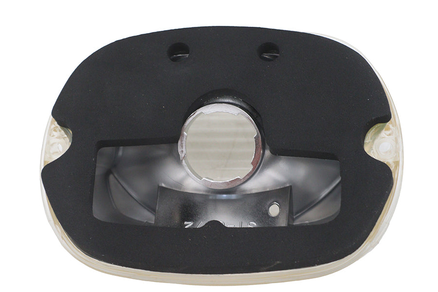 Wyatt Gatling Part 12-0417DC Tail Lamp Lens Laydown Style Clear for Harley Davidson FLT