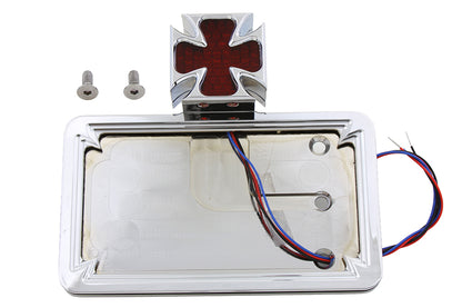 Wyatt Gatling Part 76246T Tail Lamp and License Plate Assembly Maltese Style