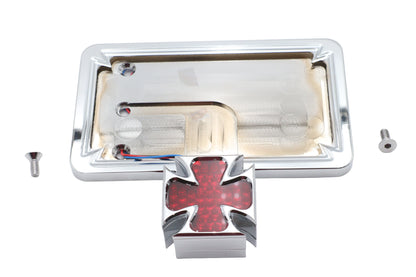Wyatt Gatling Part 76246T Tail Lamp and License Plate Assembly Maltese Style