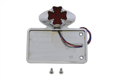 Wyatt Gatling Part 76183T Tail Lamp and License Plate Assembly Maltese Style