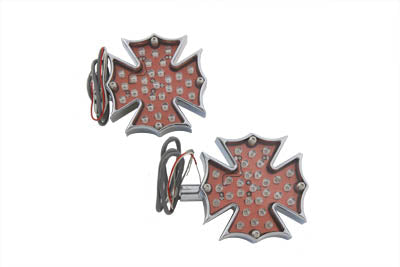 Wyatt Gatling Fireman Cross Turn Signal Set – Decorative Wire Kit for Show Use