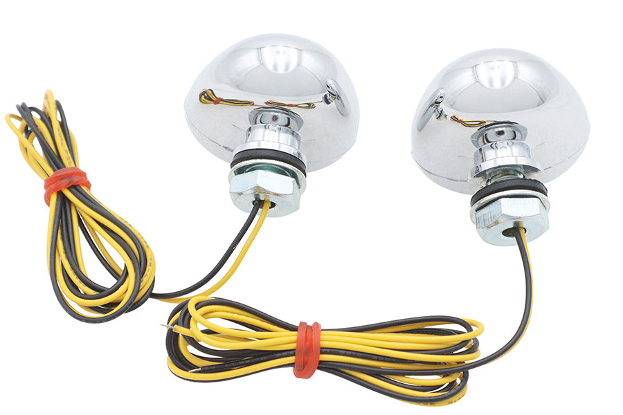 Wyatt Gatling 20-6813A LED Amber Marker Lamp Set, Center Mount – Decorative Use Only