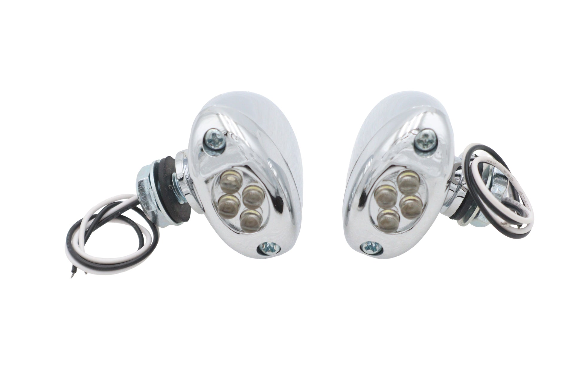 Wyatt Gatling LED Clear Marker Lamp Set Center Mount - Decorative Use Only