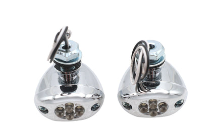 Wyatt Gatling LED Clear Marker Lamp Set Center Mount - Decorative Use Only