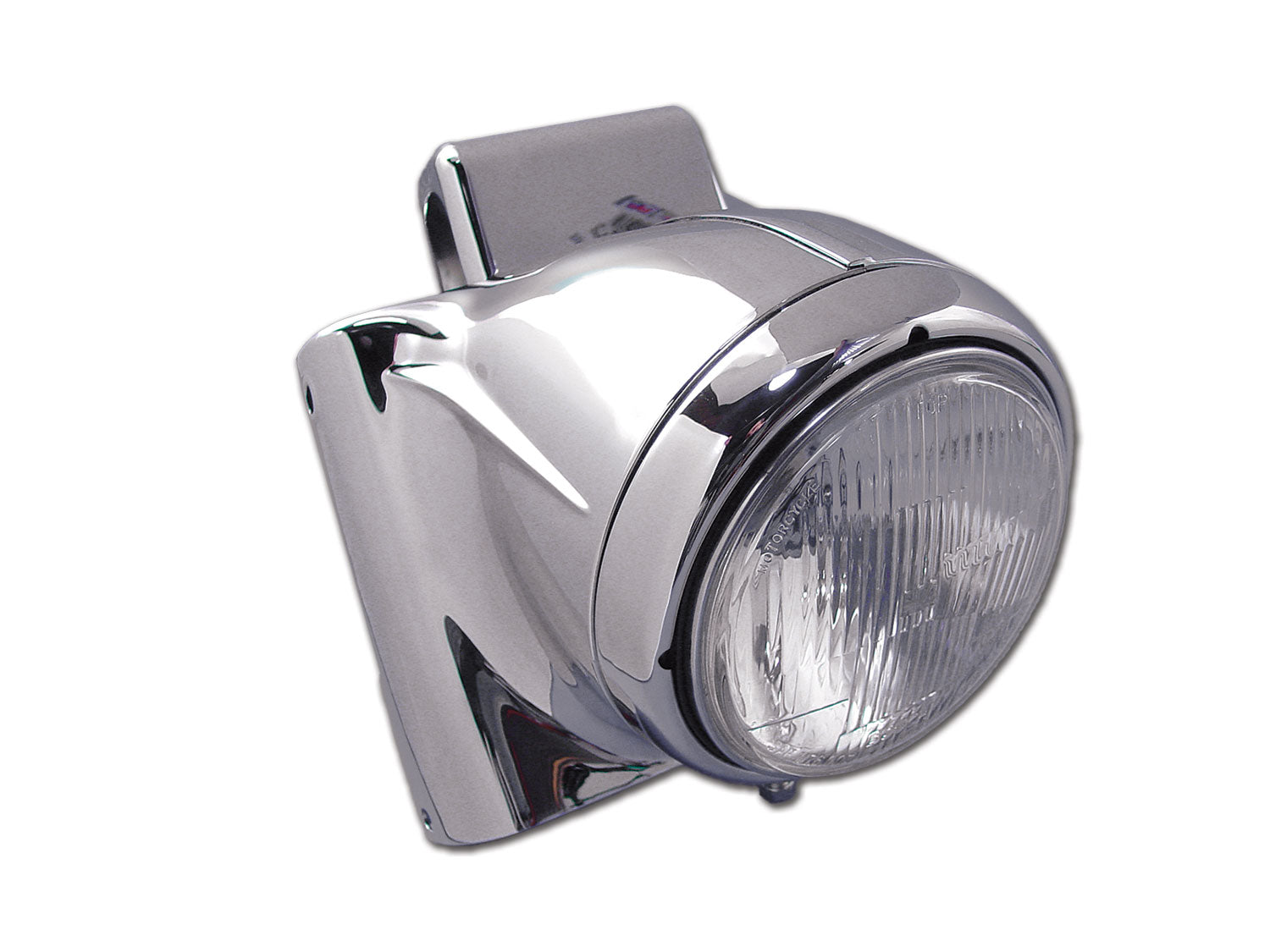 Wyatt Gatling Chrome Headlamp Cowl Kit for Harley Davidson FLST Models