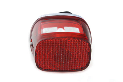 Wyatt Gatling Stock Type Chrome Tail Lamp for Harley Davidson FX (1973-1982)