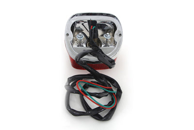 Wyatt Gatling Stock Type Chrome Tail Lamp for Harley Davidson FX (1973-1982)