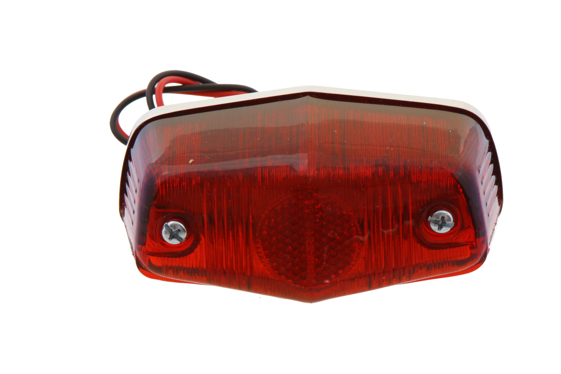 Wyatt Gatling Chrome Tail Lamp Small Lucas Style - Show or Decorative Use Only