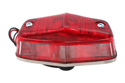 Wyatt Gatling Chrome Tail Lamp Small Lucas Style - Show or Decorative Use Only