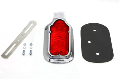 Wyatt Gatling Chrome Tombstone Style Tail Lamp Assembly – Part No. 12-0014