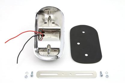 Wyatt Gatling Chrome Tombstone Style Tail Lamp Assembly – Part No. 12-0014