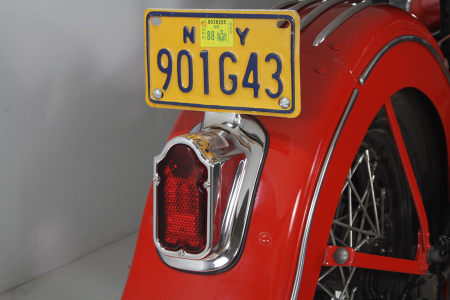 Wyatt Gatling Chrome Tombstone Style Tail Lamp Assembly – Part No. 12-0014