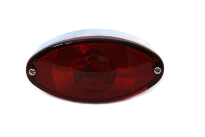 Wyatt Gatling Chrome Tail Lamp Cateye Style Part #12-0042