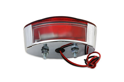 Wyatt Gatling Chrome Tail Lamp Cateye Style Part #12-0042