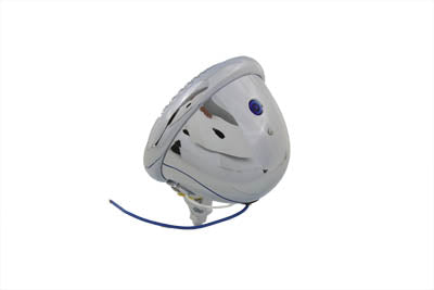 Wyatt Gatling 20-6001HD 4-1/2 Inch Stock Reflector Blue Dot Spotlamp with Swivel Mount Stud