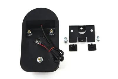 Wyatt Gatling Chrome Tombstone Tail Lamp Assembly Bulb Type for Harley Davidson XL (1999-2008) by Wyatt Gatling