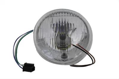 Wyatt Gatling Bates 5-3/4 inch Round Headlamp Unit Part #20-0335E-L by Wyatt Gatling