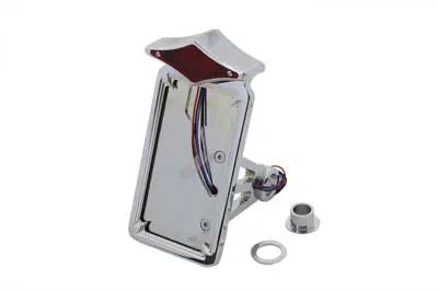 Wyatt Gatling Chrome Diamond LED Vertical Tail Lamp Assembly for Harley Davidson FXST by Wyatt Gatling