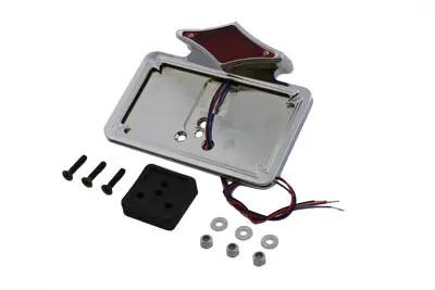 Wyatt Gatling Chrome Diamond LED Fender Mount Tail Lamp Assembly Part 28-6046 by Wyatt Gatling