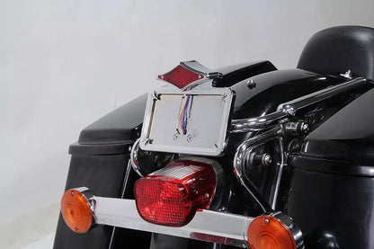 Wyatt Gatling Chrome Diamond LED Fender Mount Tail Lamp Assembly Part 28-6046 by Wyatt Gatling
