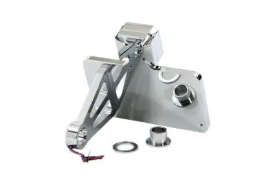 Wyatt Gatling Chrome Billet Horizontal Tail Lamp Kit for Harley Davidson FXST (1984-1993) by Wyatt Gatling