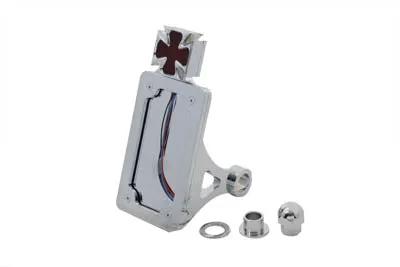 V-Twin Chrome Billet Vertical Tail Lamp Kit for Show or Decorative Use by V-Twin
