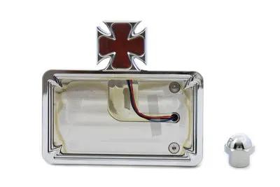 V-Twin Chrome Billet Horizontal Tail Lamp Kit - Show or Decorative Use Only by V-Twin