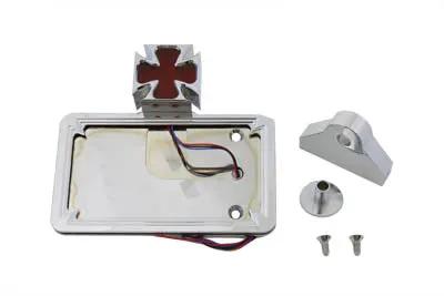 V-Twin Chrome Billet Horizontal Tail Lamp Kit – Show or Decorative Use Only by V-Twin