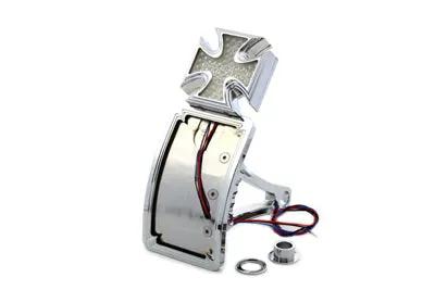 Wyatt Gatling Red Baron Curved Vertical Tail Lamp for Harley Davidson FXST by Wyatt Gatling