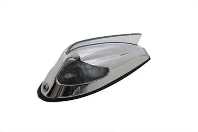 Wyatt Gatling Replica Front Fender Lamp with Clear Lens for Harley Davidson FL by Wyatt Gatling