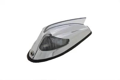 Wyatt Gatling Replica Front Fender Lamp with Clear Lens for Harley Davidson FL by Wyatt Gatling