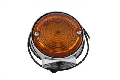 Wyatt Gatling 12-6029DAA Chrome Turn Signal for Harley Davidson FL (1964-1973) by Wyatt Gatling