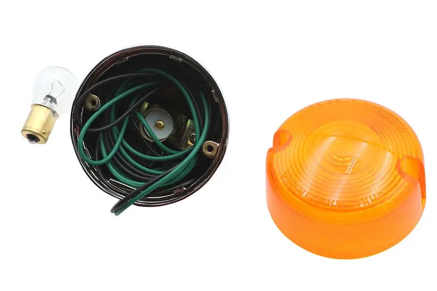 Chris Products 8407A Rear Turn Signal Assembly for Harley Davidson FXST - Chrome, Right or Left by Chris Products