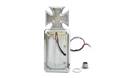 Wyatt Gatling 76359A Red Baron Cross LED Tail Lamp Kit for Harley Davidson FXST by Wyatt Gatling