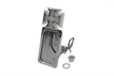 Wyatt Gatling 76359A Red Baron Cross LED Tail Lamp Kit for Harley Davidson FXST by Wyatt Gatling