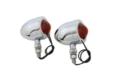 Wyatt Gatling Chrome Red Marker Lamp Set - Part Number 20-6505AL by Wyatt Gatling