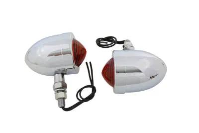 Wyatt Gatling Chrome Red Marker Lamp Set - Part Number 20-6505AL by Wyatt Gatling